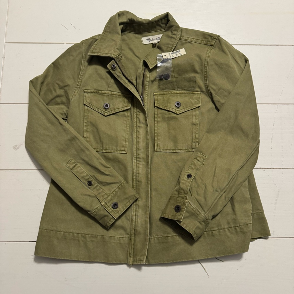 Madewell Army Swing Jacket - Picture 1 of 4